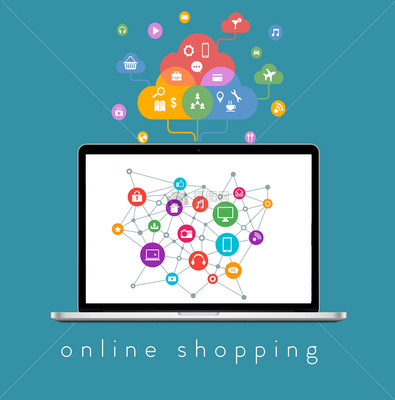 豐富多彩的網上購物圖片素材_免費下載_jpg圖片格式_VRF高清圖片500449747 .